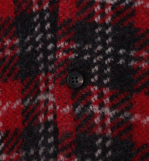 TOMORROWLAND MENS「【WEB先行予約】TOMORROWLAND tricot メリノウール チーゼル起毛 タータンチェックカーディガン」|カーディガン|