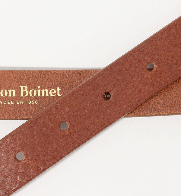 TOMORROWLAND GOODS「Maison Boinet レザーベルト」|ベルト|