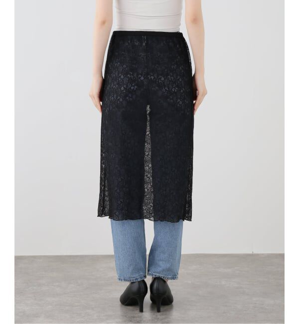 Plage「glossy mesh lacy スカート」|スカート|