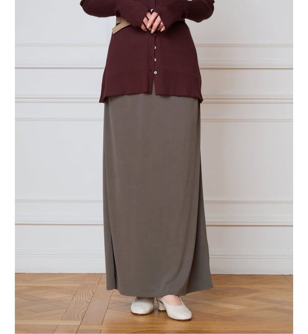 IENA LA BOUCLE「IENA LA BOUCLE フィブリルカットスカート」|スカート|