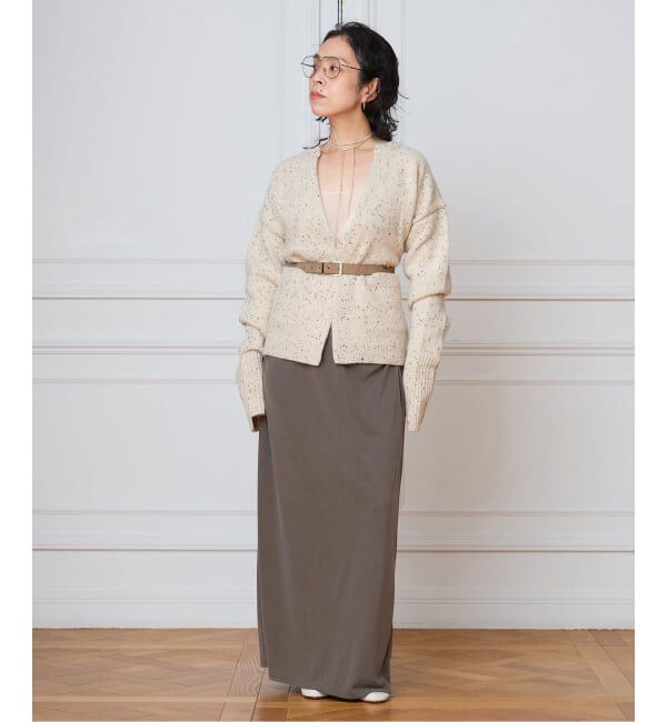 IENA LA BOUCLE「IENA LA BOUCLE フィブリルカットスカート」|スカート|