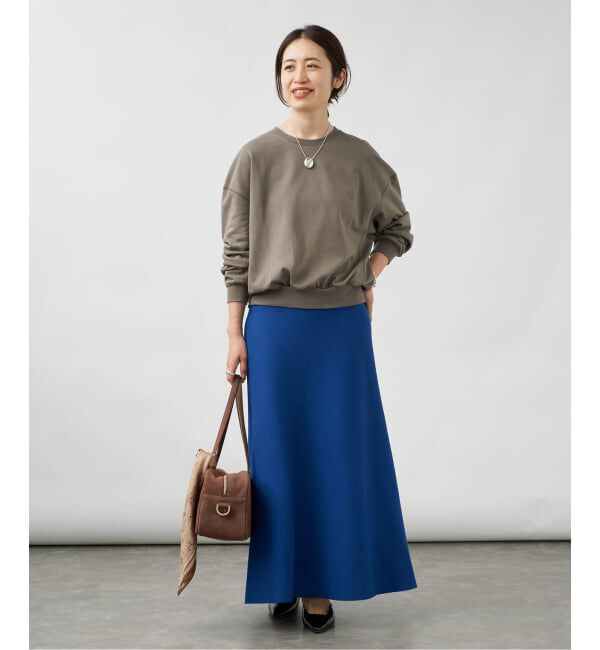 VERMEIL par iena「《予約》コンパクトミニ裏毛プルオーバー」|Tシャツ・カットソー|