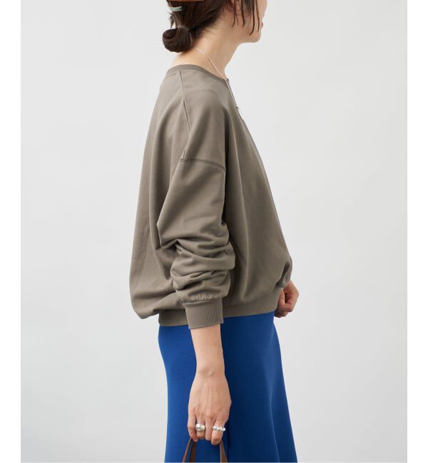 VERMEIL par iena「《予約》コンパクトミニ裏毛プルオーバー」|Tシャツ・カットソー|