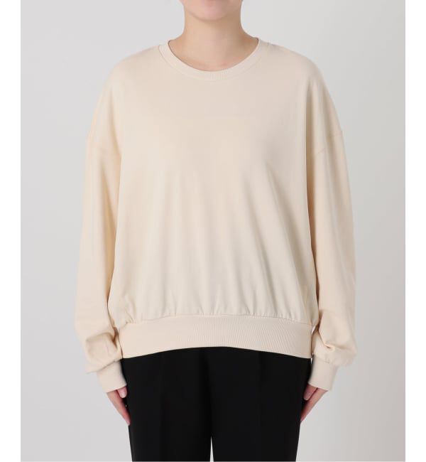 VERMEIL par iena「《予約》コンパクトミニ裏毛プルオーバー」|Tシャツ・カットソー|