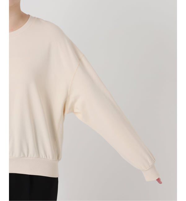 VERMEIL par iena「《予約》コンパクトミニ裏毛プルオーバー」|Tシャツ・カットソー|