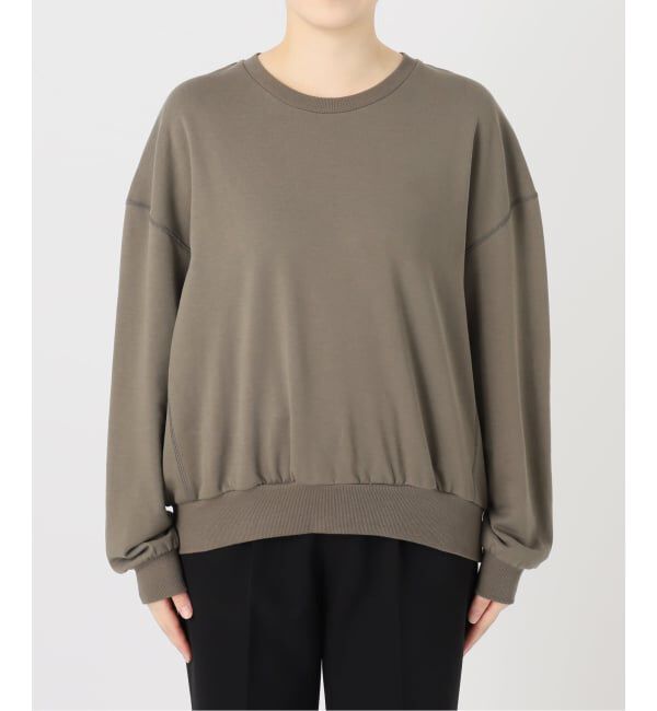 VERMEIL par iena「《予約》コンパクトミニ裏毛プルオーバー」|Tシャツ・カットソー|