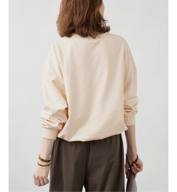 VERMEIL par iena「《予約》コンパクトミニ裏毛プルオーバー」|Tシャツ・カットソー|
