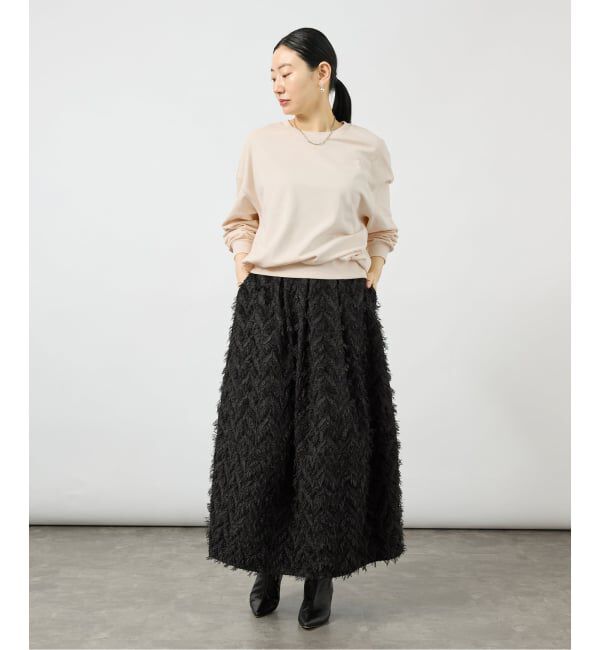 VERMEIL par iena「《予約》コンパクトミニ裏毛プルオーバー」|Tシャツ・カットソー|