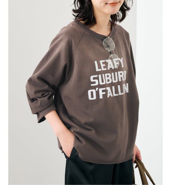 SLOBE IENA「SCREEN STARS SLOBE別注 LOGOカットソー」|Tシャツ・カットソー|ブラウン