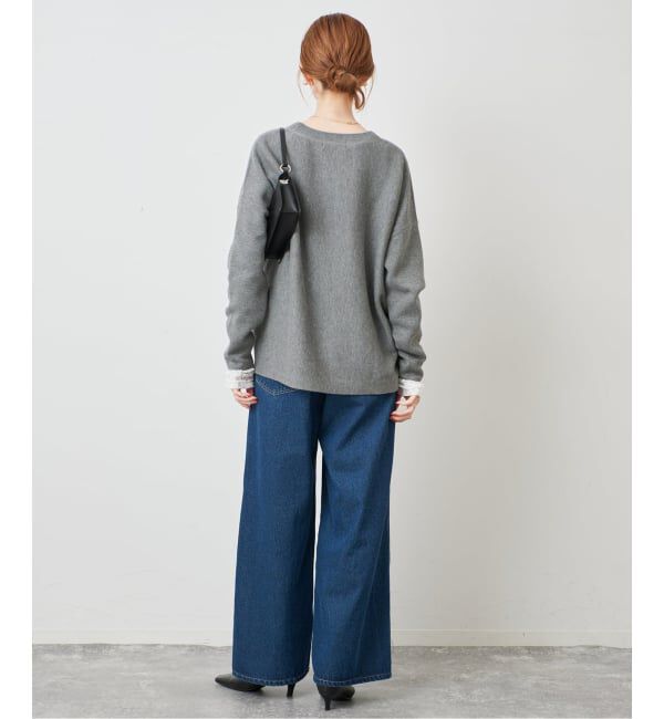 SLOBE IENA「レースロングスリーブカットソー」|Tシャツ・カットソー|