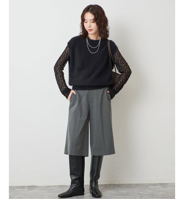 SLOBE IENA「レースロングスリーブカットソー」|Tシャツ・カットソー|