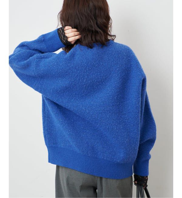 SLOBE IENA「《予約》ジャガードロゴニット」|ニット・セーター|