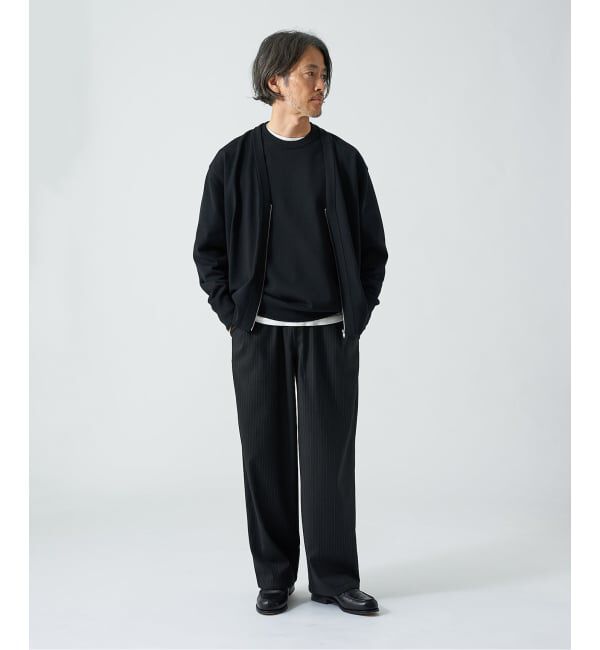 EDIFICE「CARREMAN（キャリーマン）FRENCH FABRIC イージー パンツ」|スラックス|