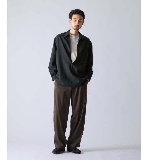 EDIFICE「CARREMAN（キャリーマン）FRENCH FABRIC イージー パンツ」|スラックス|