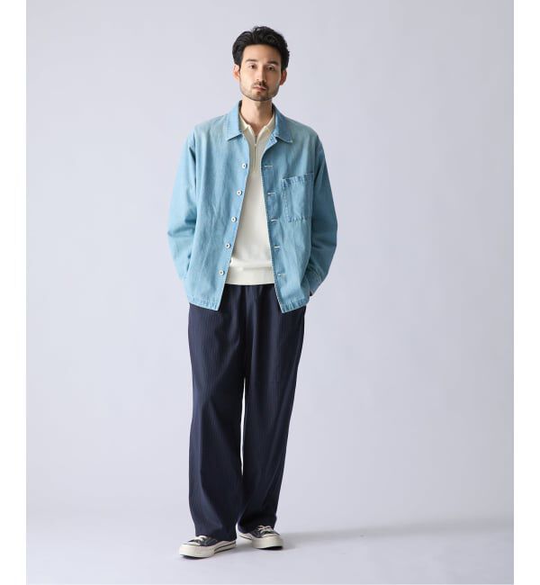 EDIFICE「CARREMAN（キャリーマン）FRENCH FABRIC イージー パンツ」|スラックス|
