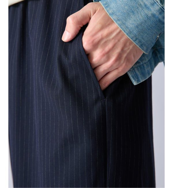 EDIFICE「CARREMAN（キャリーマン）FRENCH FABRIC イージー パンツ」|スラックス|