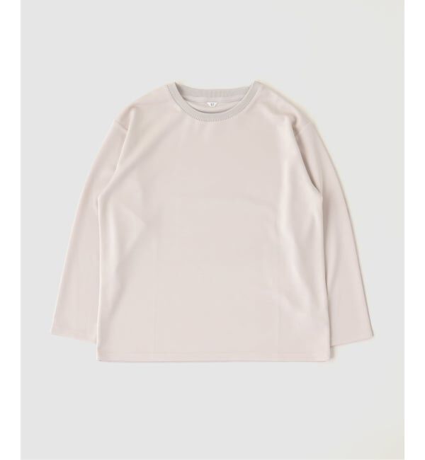 417 EDIFICE「ネックジャガード L/S Tシャツ」|Tシャツ・カットソー|グレーB