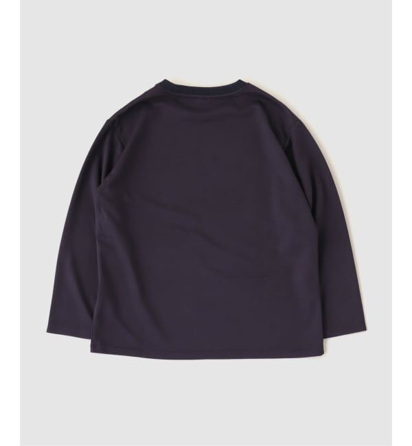 417 EDIFICE「ネックジャガード L/S Tシャツ」|Tシャツ・カットソー|