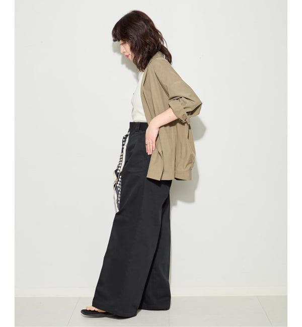 journal standard L'essage「【JANE SMITH*DICKIES*L'ESSAGE】別注 2タックBIGパンツ」|その他|