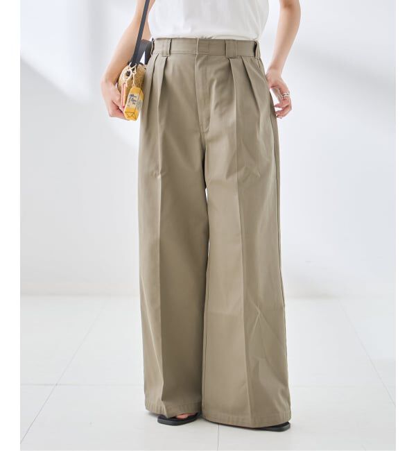 journal standard L'essage「【JANE SMITH*DICKIES*L'ESSAGE】別注 2タックBIGパンツ」|その他|