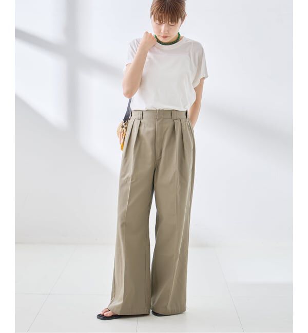 journal standard L'essage「【JANE SMITH*DICKIES*L'ESSAGE】別注 2タックBIGパンツ」|その他|