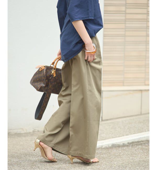 journal standard L'essage「【JANE SMITH*DICKIES*L'ESSAGE】別注 2タックBIGパンツ」|その他|