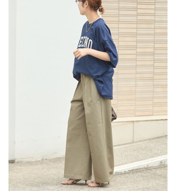 journal standard L'essage「【JANE SMITH*DICKIES*L'ESSAGE】別注 2タックBIGパンツ」|その他|