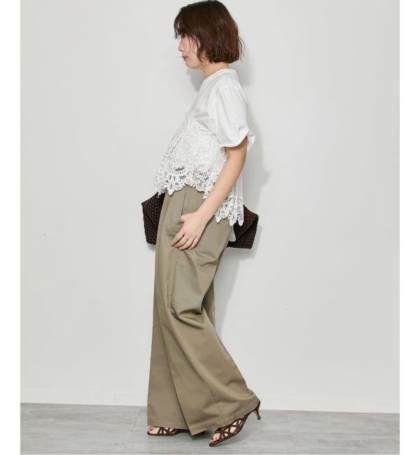 journal standard L'essage「【JANE SMITH*DICKIES*L'ESSAGE】別注 2タックBIGパンツ」|その他|