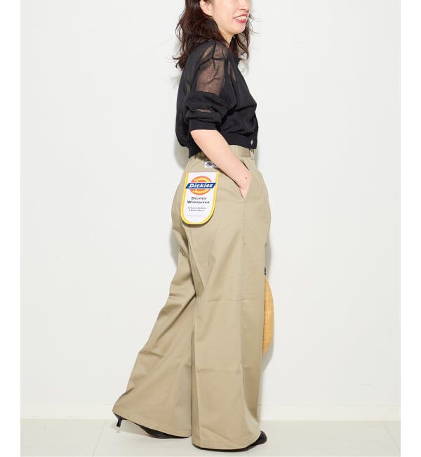 journal standard L'essage「【JANE SMITH*DICKIES*L'ESSAGE】別注 2タックBIGパンツ」|その他|