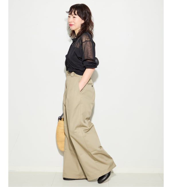 journal standard L'essage「【JANE SMITH*DICKIES*L'ESSAGE】別注 2タックBIGパンツ」|その他|
