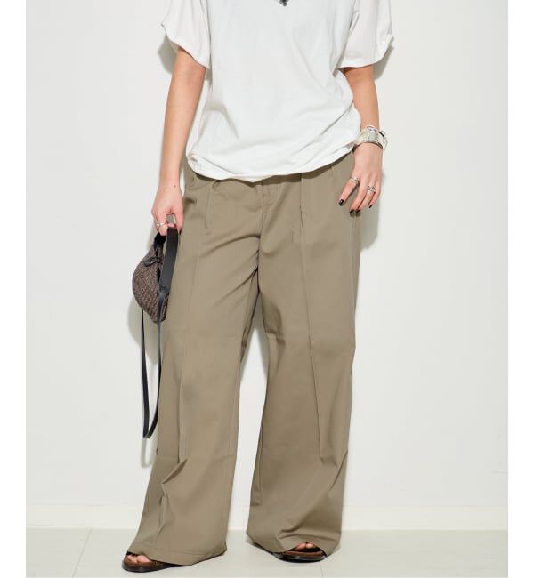 journal standard L'essage「【JANE SMITH*DICKIES*L'ESSAGE】別注 2タックBIGパンツ」|その他|