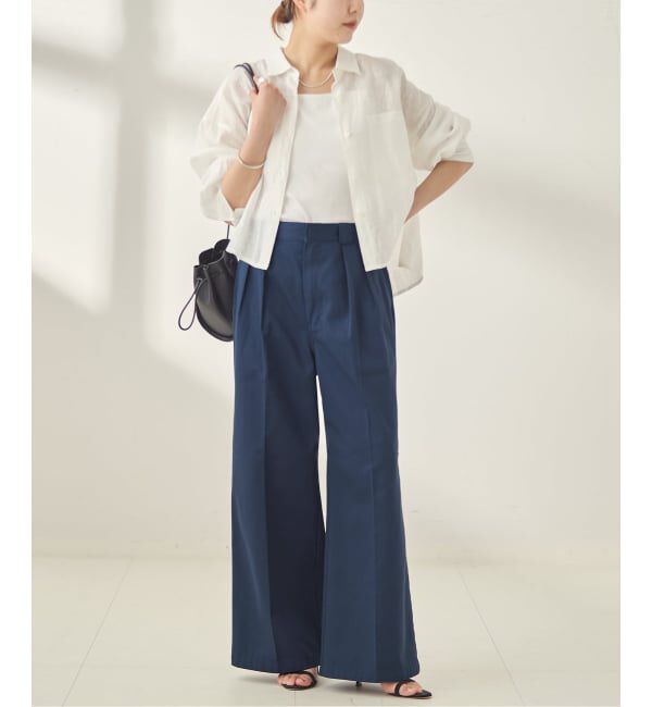 journal standard L'essage「【JANE SMITH*DICKIES*L'ESSAGE】別注 2タックBIGパンツ」|その他|