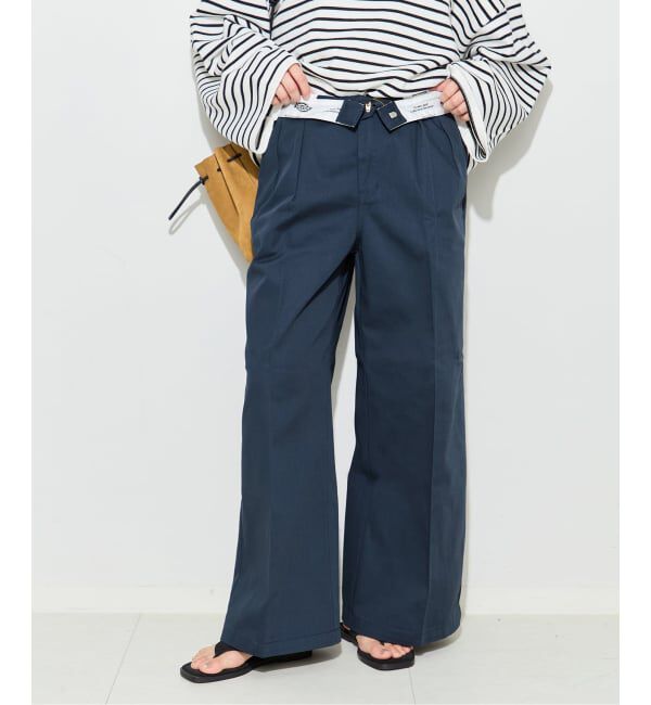journal standard L'essage「【JANE SMITH*DICKIES*L'ESSAGE】別注 2タックBIGパンツ」|その他|