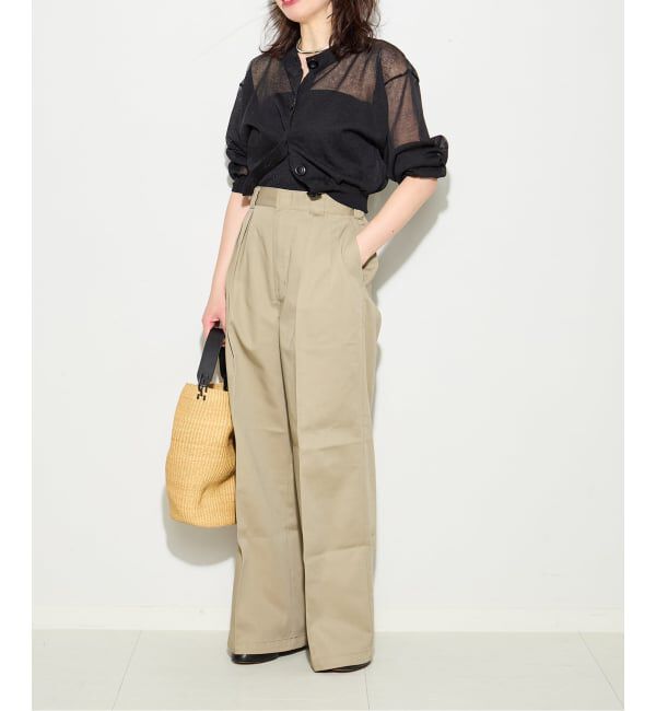 journal standard L'essage「【JANE SMITH*DICKIES*L'ESSAGE】別注 2タックBIGパンツ」|その他|