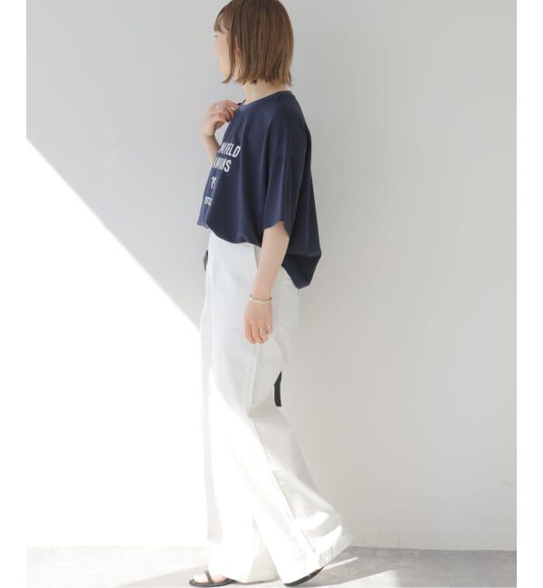JOURNAL STANDARD relume「《追加》2WAYジョーゼットロゴTEE」|Tシャツ・カットソー|