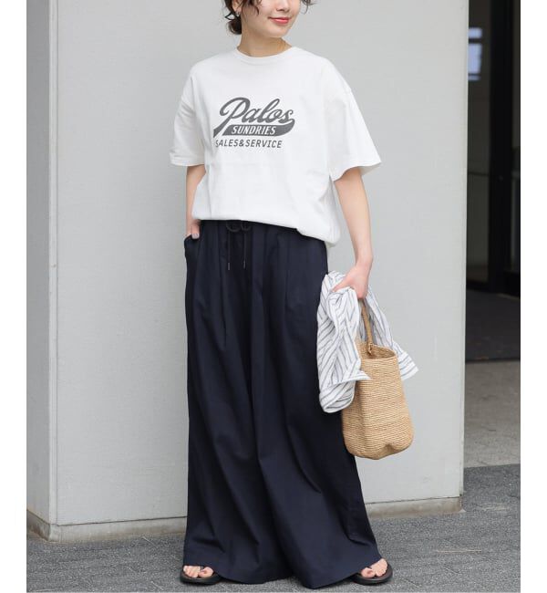 JOURNAL STANDARD relume「《追加3》リネンコットンワイドギャザーパンツ」|その他|