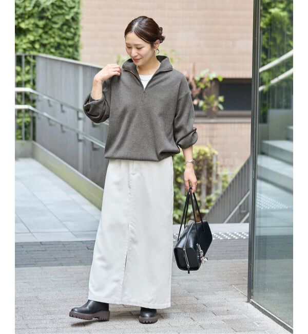 JOURNAL STANDARD「《WEB限定予約》ウォッシャブルTEXBRID ハーフZIP」|ニット・セーター|