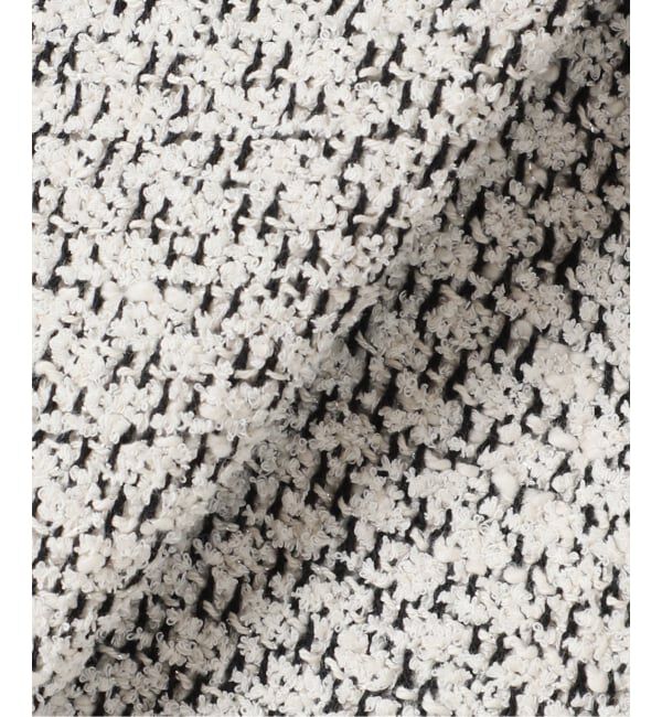 journal standard L'essage「《追加》GIOLICA ツイード D/Sジャケット」|ノーカラージャケット|