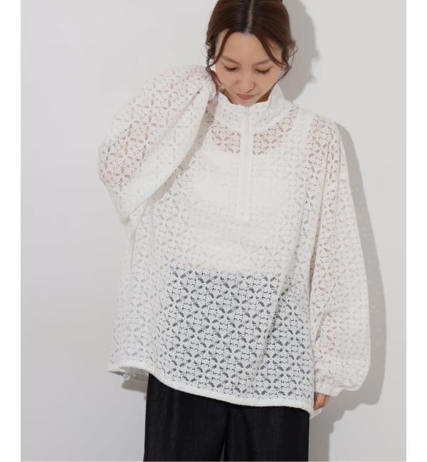 JOURNAL STANDARD relume「《予約》レースハーフジッププルオーバー」|その他|