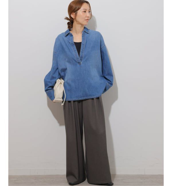 JOURNAL STANDARD relume「《予約》ウォッシャブルサージストレッチタックパンツ」|その他|
