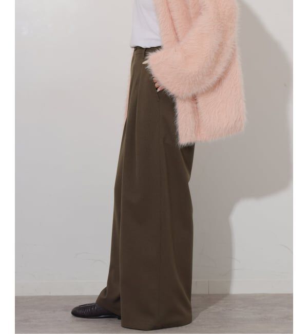 JOURNAL STANDARD relume「《予約》ウォッシャブルサージストレッチタックパンツ」|その他|