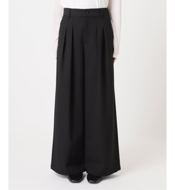 JOURNAL STANDARD relume「《予約》ウォッシャブルサージストレッチタックパンツ」|その他|