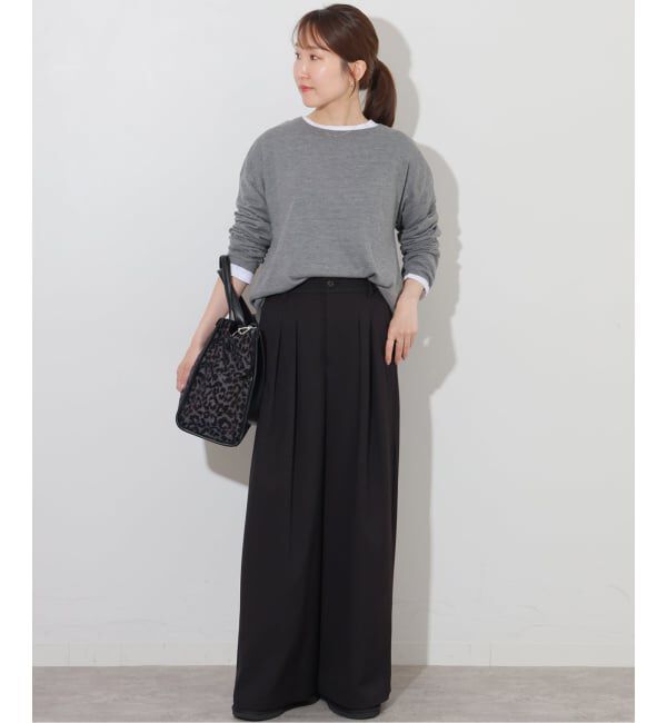 JOURNAL STANDARD relume「《予約》ウォッシャブルサージストレッチタックパンツ」|その他|