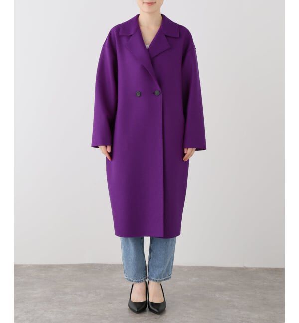 journal standard L'essage「HARRIS WHARF LONDON 別注 Women dropped shoulder d.b. コート」|その他|