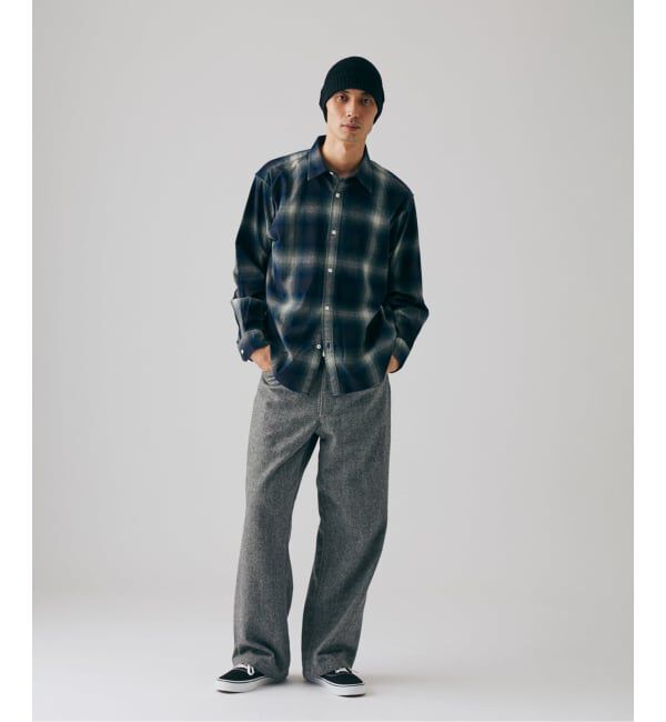 JOURNAL STANDARD「《予約》オンブレ フランネル チェック レギュラー シャツ 1」|シャツ・ブラウス|