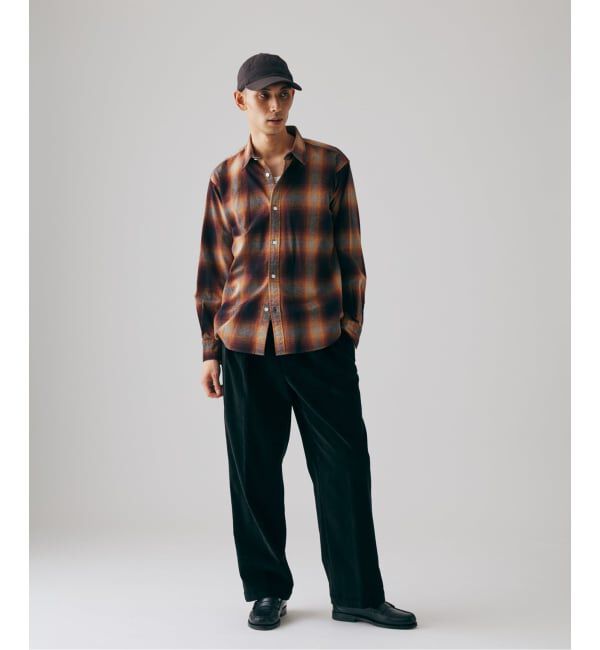 JOURNAL STANDARD「《予約》オンブレ フランネル チェック レギュラー シャツ 1」|シャツ・ブラウス|