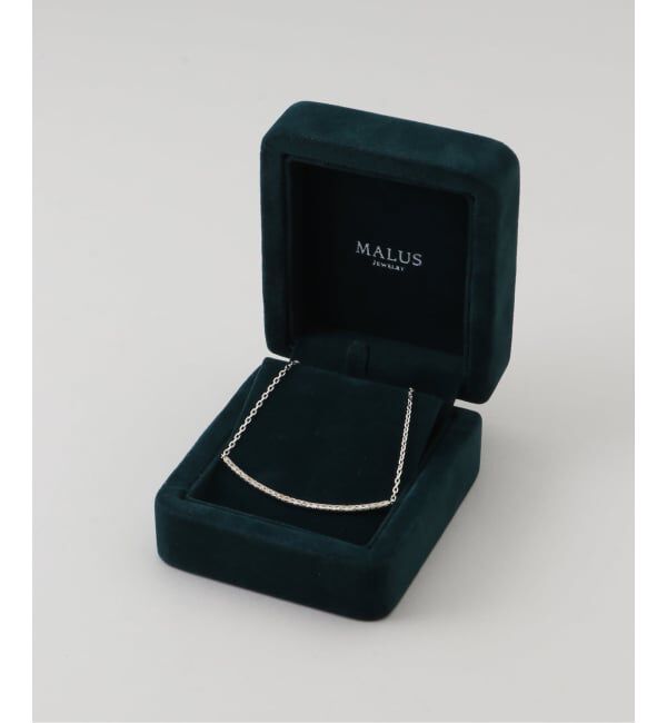 NOBLE「MALUS/マリュス Diamond line necklace」|ネックレス|