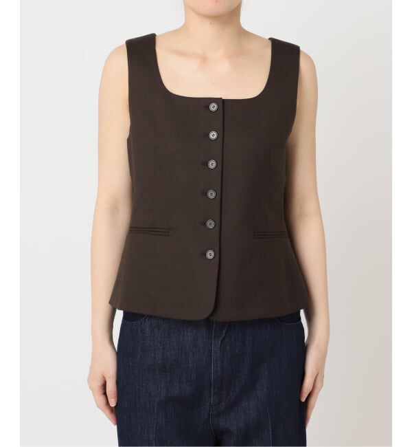 U by SPICK&SPAN「ツイルストレッチベスト」|その他|