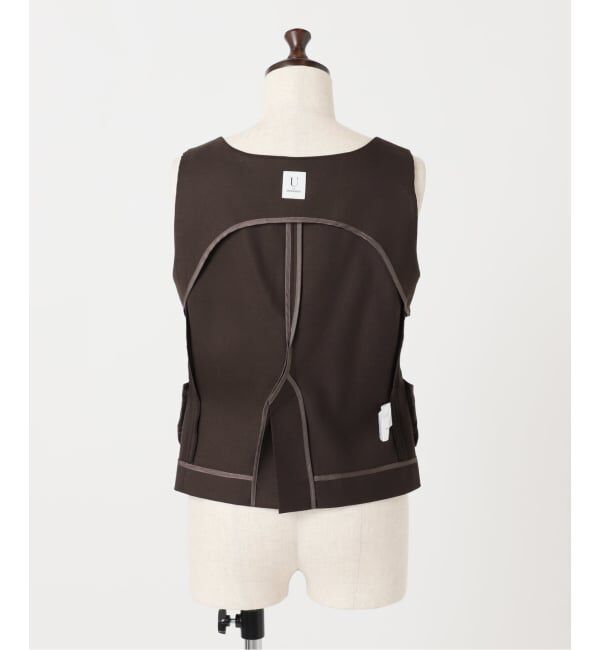 U by SPICK&SPAN「ツイルストレッチベスト」|その他|