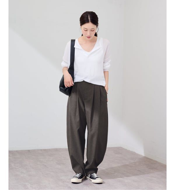 FRAMeWORK「ポリエステルトロタックパンツ」|その他|